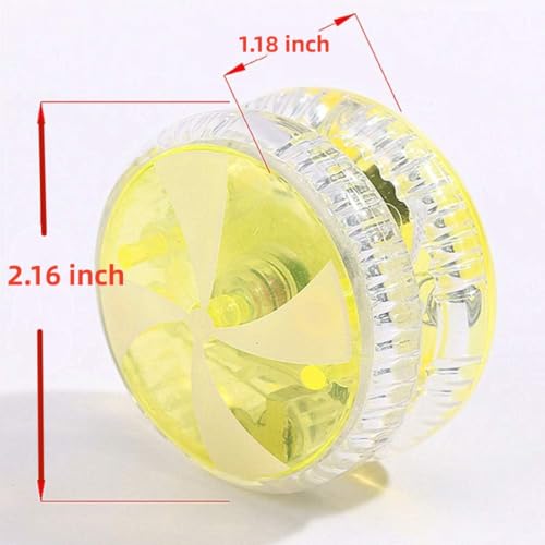 bioristar led light up yo yo yoyo for kids beginner yo yo 4 pack 4 pack led light up yo yo