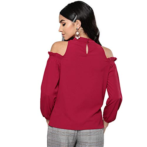 Image of Harpa Women V-Neck Solid Top