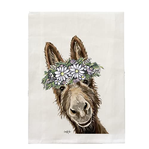 Amazon.com: Donkey Tea Towel - Donkey Flour Sack Towel - Farmhouse