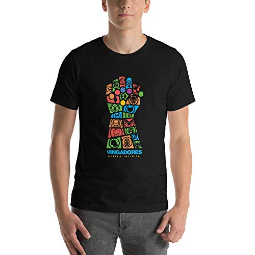 Camiseta Vingadores Guerra Infinita Preta Adulto Tamanho G