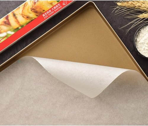 Image of PureBake Parchment Papers for Baking, Air Fryers, Oven, Non Stick, Butter Papers, Disposable, Heat Resistant & Food Grade