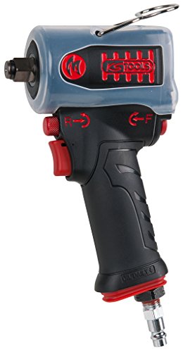 KS Tools 515.1180 1/2 Zoll Minimonster Hochleistungs-Druckluft-Schlagschrauber 1.390 Nm, mit Schutzhülle