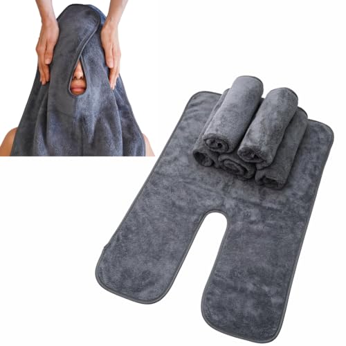 Set of 6 Microfiber Facial & Massage Towels