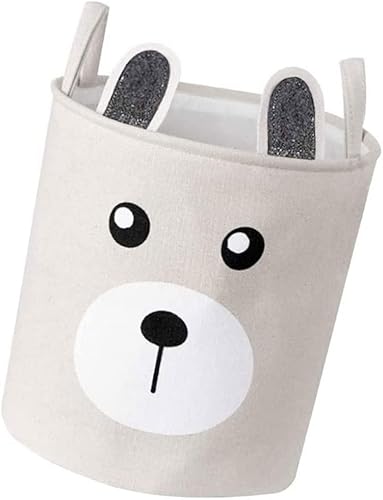 Miniatura 6 de Lavandería basket for children Cartoon Nursery Bag Bin Bin Foldable Basin Toys Organizer APRICOT Cot of the Clothing