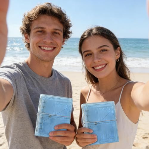 Libreta A7 de notas tres pliegues para evitar pérdida de apuntes 2