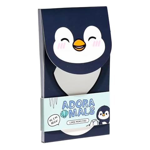 Carnet Puckator pingouin Cover
