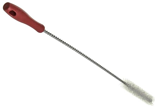 Miniatura 8 de Carlisle FoodService Products 4011105 Cepillo para freidora de alto calor con punta en L, 23 pulgadas, rojo (paquete de 12)