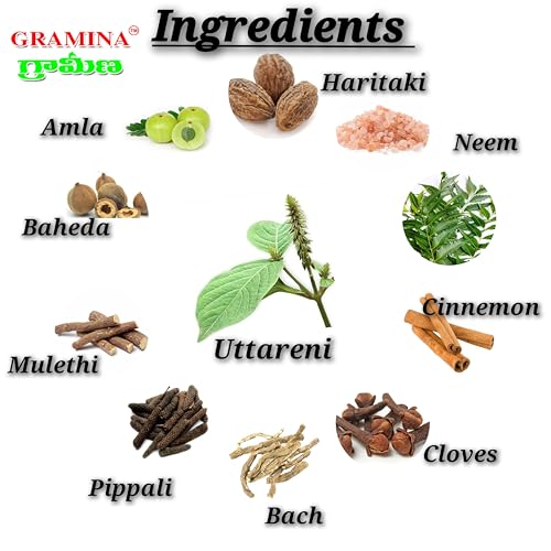 Image of Uttareni Tooth Powder 25gms Pack of 6
