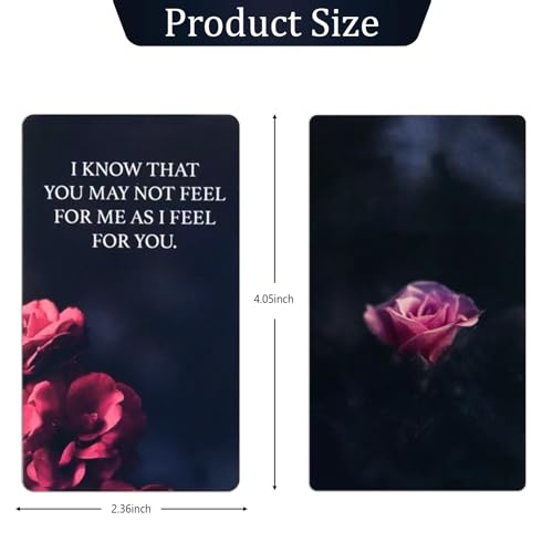 Knana Dark Confessions Oracle Cards Message Oracle Deck, Oracle Cards for Beginners, Rose Oracle Card