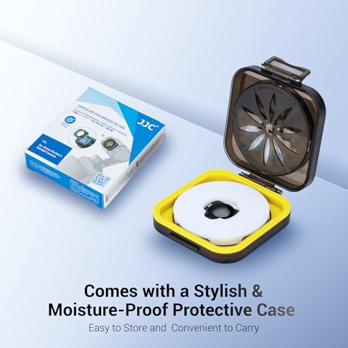 Image of JJC Magnetic CPL Filter for DJI OSMO Pocket 3 Creator Combo | Circular Polarizer Polarizing Filter for Pocket3, Multi-Coated HD Optical Glass, Water-Resistant, Anti-Oil and Anti-Static