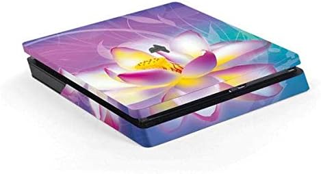 Skinit Decal Gaming Skin Compatible with PS4 Slim - Originally Designed Lotus Design