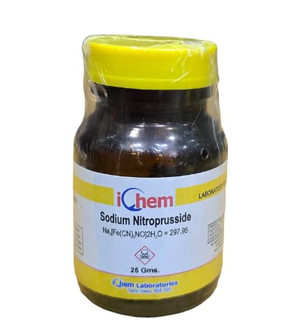 ICHEM Sodium Nitroprusside (25GM) Assay 99% Min (Lab use only) (B0D4F5QR7Y) Amazon Price History, Amazon Price Tracker