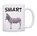 Smart Ass Smartass Donkey Sarcasm Gag Gift Coffee Mug Tea Cup White