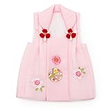 七五三 3歳 三歳 子供用 女の子用 被布 単品 ピンク 刺繍 桜 まり 花ひめ 着物 子供用 女児用 3390-00055