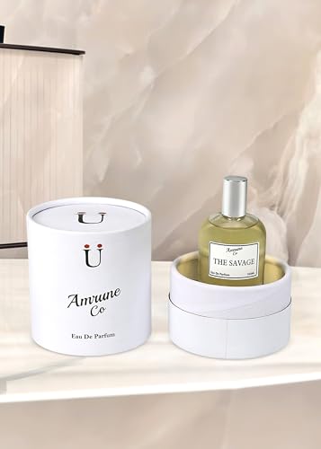 Image of Amrune Co | The Savage | Luxury Men Eau De Parfum | Fresh Spicy Amber Woody | Perfume Spray for Man | Strong & Long Lasting Fragrance | Luxury Gift for Him | 100 ml