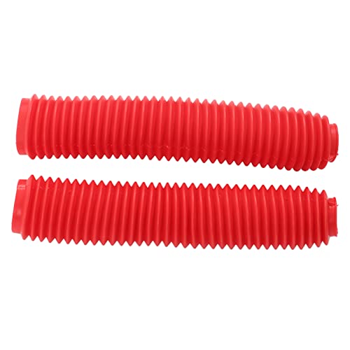 Botas de amortecedor, par de botas de choque de garfo dianteiro de motocicleta de substituição para