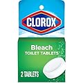 Clorox Ultra Clean Toilet Tablets Bleach 2 Count, 3.5 Ounces Each (Package May Vary)