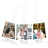 Personalised Car Air Freshener with Double Sided,Custom Printed Photo/Text,19 Kinds Scents Air Freshener for Car,Wardrobe,Bathroom,Hanging Ornaments,Long Lasting Fragrance (Square) #4