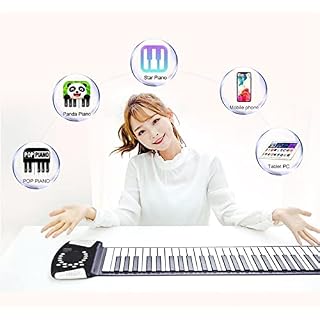 TSTS Piano électrique Pliable Clavier 88 Keys avec Clé USB Joueur Professional Piano Numérique Piano MIDI Clavier… - Les Beatles, Paul McCartney, John Lennon, RIngo Starr, George Harrison TSTS Piano électrique Pliable Clavier 88 Keys avec Clé USB Joueur Professional Piano Numérique Piano MIDI Clavier… – Image 5