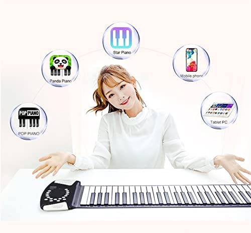 TSTS Piano électrique Pliable Clavier 88 Keys avec Clé USB Joueur Professional Piano Numérique Piano MIDI Clavier… - Les Beatles, Paul McCartney, John Lennon, RIngo Starr, George Harrison TSTS Piano électrique Pliable Clavier 88 Keys avec Clé USB Joueur Professional Piano Numérique Piano MIDI Clavier… – Image 6