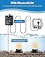 4 Stück Teichbeleuchtung LED Unterwasser, IP68 Wasserdicht Unterwasserbeleuchtung Warmes Licht Teichlicht mit UL-Cord, Niederspannung Poolbeleuchtung für Pool Teich (Transformator nicht enthalten)