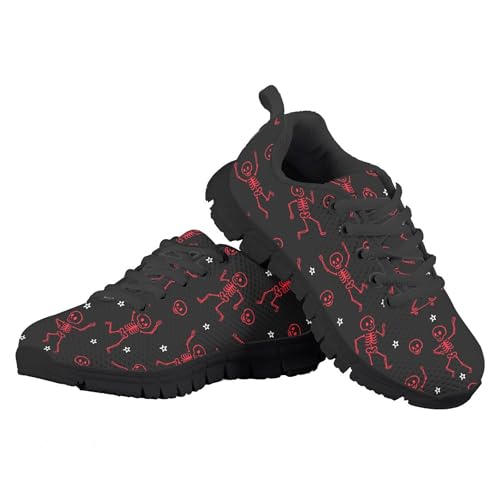 Dellukee Kids Shoes for Boys Girls Breathable Lightweight Athletic Running Walking Sports Sneakers Little Kid Big Kid Gift4