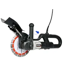 BUILDSKILL Lightweight Brushless Wall Chaser Machine 3450W, 8700 RPM, Restart Protection, Soft Start, Copper Motor, 65MM Cutting Depth (6 Months Warranty)