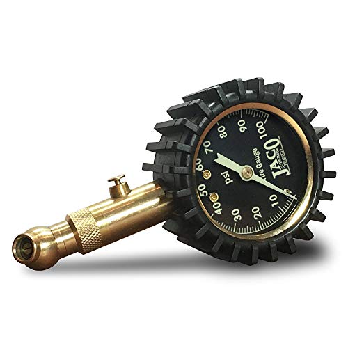 Jaco Elite Tire Pressure Gauge - 100 Psi #TOP5