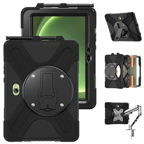 Coque antichoc Samsung Galaxy Tab Active5 Pro anti-chute avec protecteur d'écran intégré