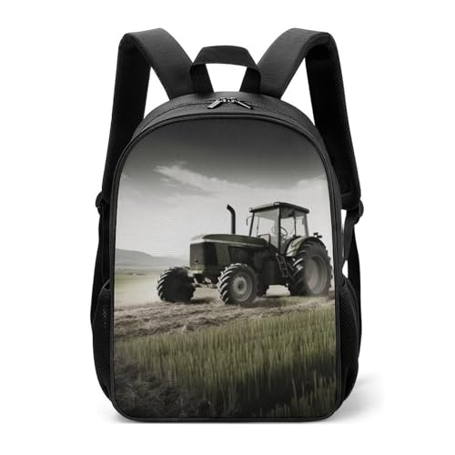 Laptop Backpack for Travel Daypack Tractor Agriculture Tranquil Computer Bag Work Back Pack Laptop Bag Casual Nurse Bag