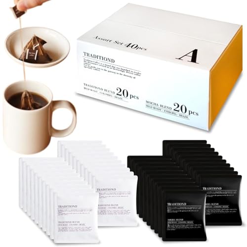 TRADITIOND COFFEE ティーバッグコーヒー アラビカ100% 40袋セット
