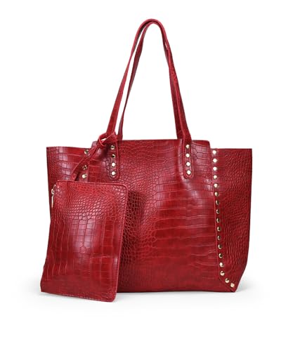 BOSANOVA Bolso de Hombro Estilo Shopper para Mujer...