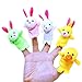 JOYIN 24 Pcs Easter Eggs Filled with Finger Puppets, Prefilled Egg with Cartoon Animal Puppets for Kids Easter Hunt, Basket Stuffers Fillers, Party Favors and Classroom Prize Supplies