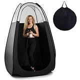 Spray Tan Tent, Portable Pop-Up Tanning Tent Instant Privacy Booth with Carry Bag for Outdoor Shower & Changing, 47x47x75in.