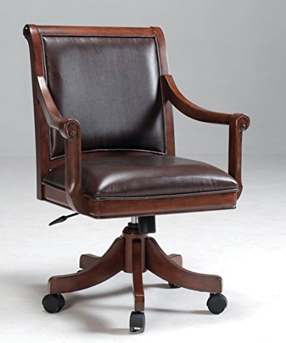 Hillsdale Palm Springs Caster Chair. Medium Brown Cherry