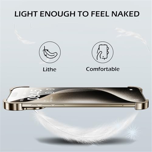 Coque sans cadre iPhone 17 Pro Max antichoc mince avec protecteur objectif - 7