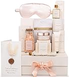 IMYSTI Birthday Pamper Gifts for Women - Luxury Hamper Spa Bath Set Gifts for Her - Ladies Box Gift Ideas for Christmas, Anniversary, Valentines, Mother's Day, Self Care Relaxation (Standard)