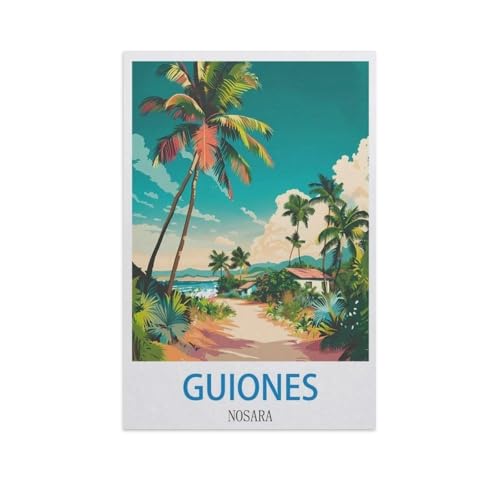 Diamond Painting 5D Guiones Nosara Activité Anti Stress Adulte