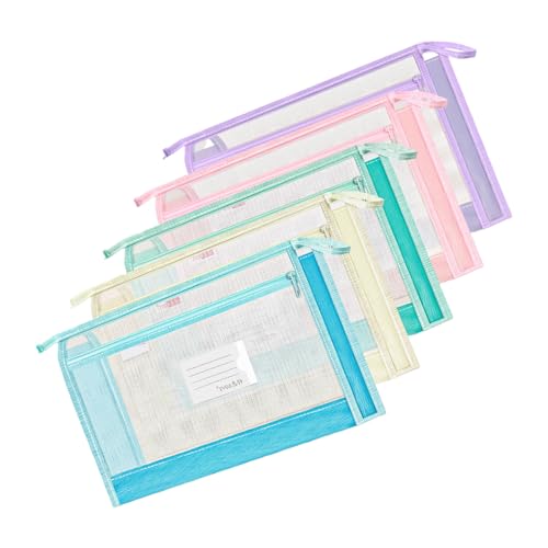 Réseau à 5 unités fastener warden pochette transparente zippée