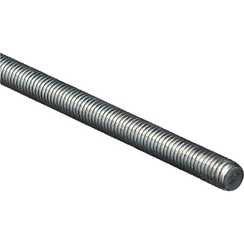 National Hardware N179-523 4000BC Steel Threaded Rod in Zinc plated,7/16"-14x36"