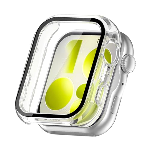 YealRed For Huawei Watch Fit 5 �ی�P�[�X �y�� PC+�����K���X�J�o�[ 9H�d�x ���t���ȒP ��̌^ �S�ʕی� �L�Y�h�~ �ϏՌ� HD�����ߗ� �w��h�~ ���˒ጸ Huawei Watch Fit 5 �ɑΉ� �i�����j