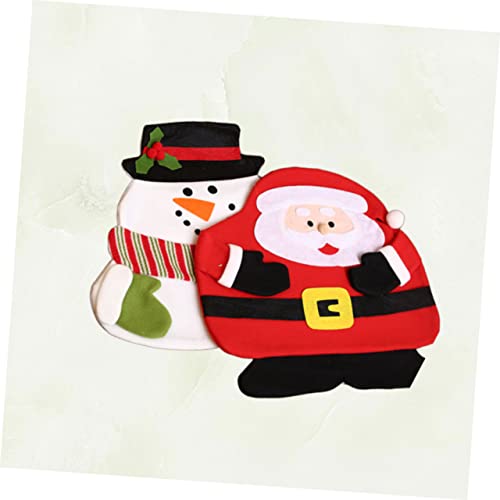 House Supplies 2 Pcs Coasters For Dining Table Wipe Clean S Table Pad Christmas Table Decoration Anti Pad Anti Mat Christmas Cloth Household Products Table Mat Non- Elder #TOP2