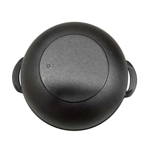 Wok de Hierro Fundido con Asas 11 pulgadas miniatura 4