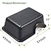 Reptile Hide Box Feel Secure and Safe Gecko Hide Durable Material Easy to Clean Snake Hide Box (Small Size)