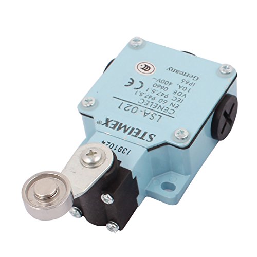 Interrupteur fin de course TSA-021 levier galet momentané AC400V 10A NO NC - 2