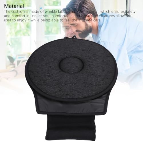Coussin pivotant 360 en mousse à mémoire de forme noir