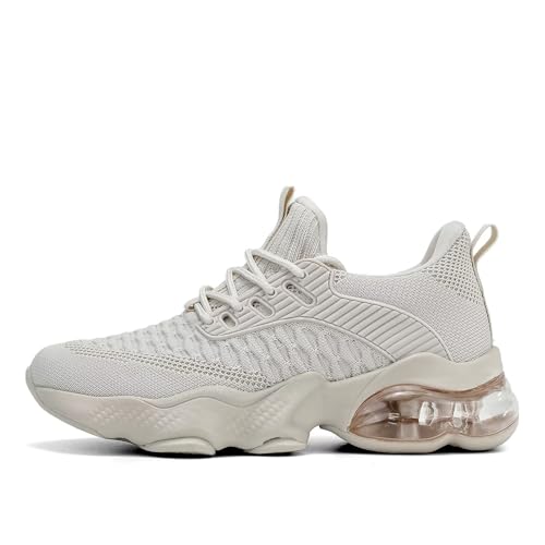 Image of Womens Slip On Walking Shoes Air Running Casual Fashion Tennis Sneakers Comfortable Non Slip Work Athletic Trainers