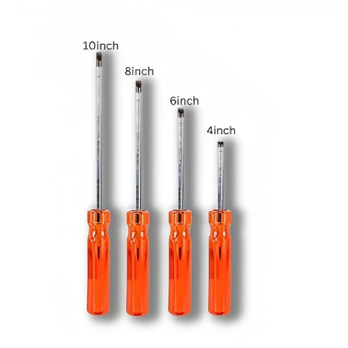 ZIODIC 2 in-1 Reversible Magnetic & Hardened | Spanner Screwdriver Bit Small Machin | Screwdriver Red (8 Inch) (B0CL114D3V) Amazon Price History, Amazon Price Tracker