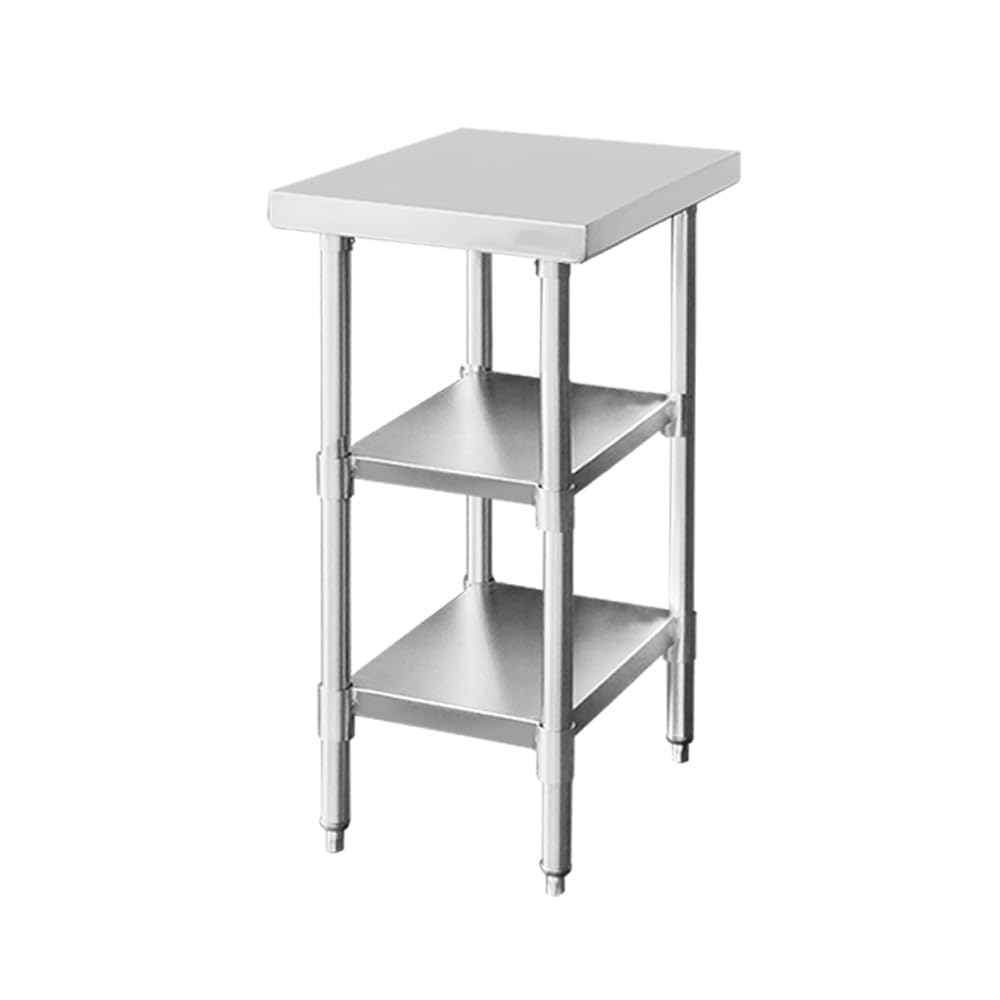 Amazon.co.jp: ステンレス 作業台 3段 業務用 調理台 厨房 400×450×800