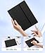 Harvopu Compatible with iPad Air 11 Inch & Air 5th/ Air 4th Generation Case with Keyboard - Multi-Touch Trackpad, 7-Color Backlit, Detachable Folio Cover for Air 11-inch M3/M2 (2025/2024) (Black)